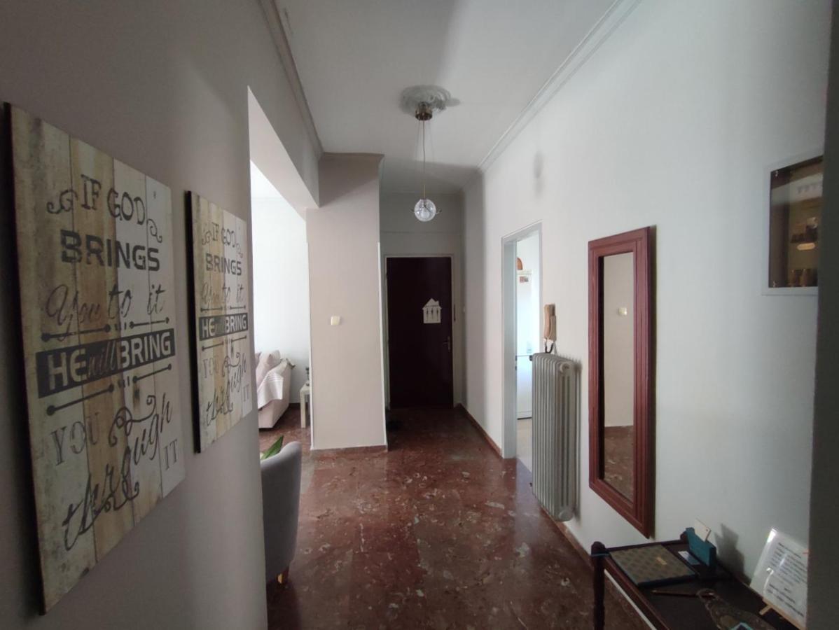 Appartement 2 Br110 Sqm Free Parking Full Clima à Patras Extérieur photo